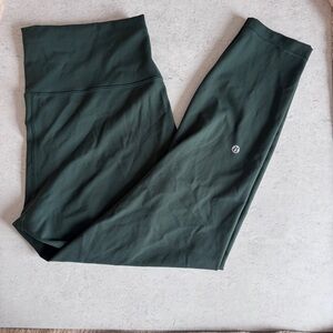 lululemon athletica Dark Green High-Rise Leggings